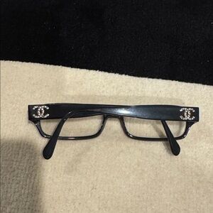 Chanel eyeglasses black frame